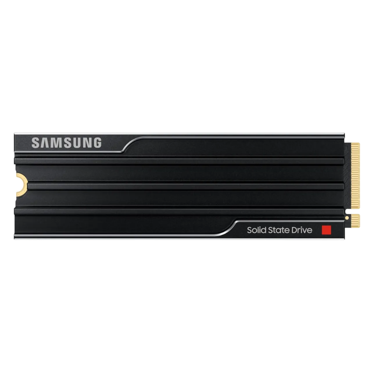 Hình ảnh SSD Samsung 9100 Pro M.2 PCIe Gen 5 với tản nhiệt tích hợp