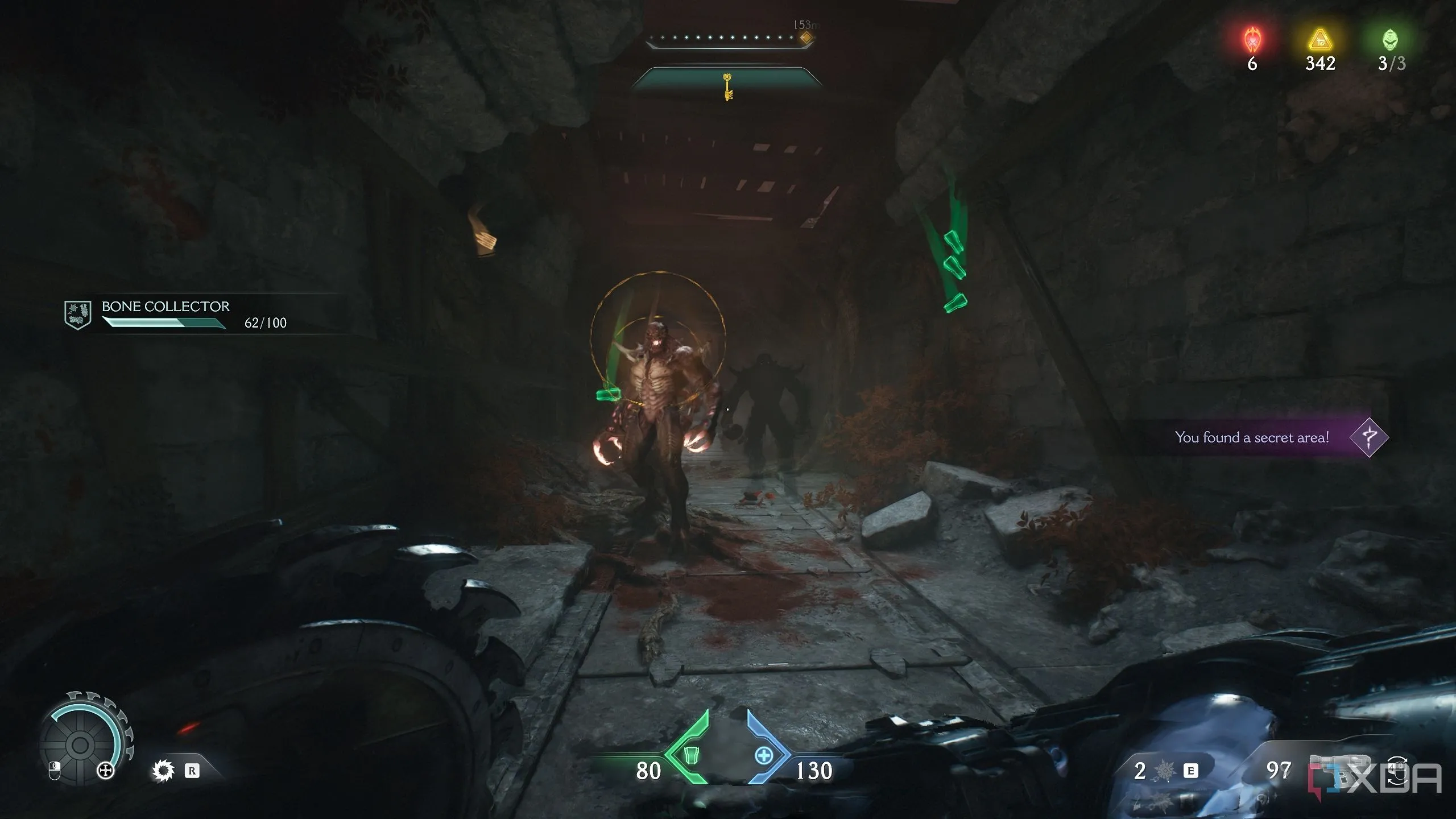 Imp Stalkers phục kích trong khu vực bí mật 8 của Doom The Dark Ages