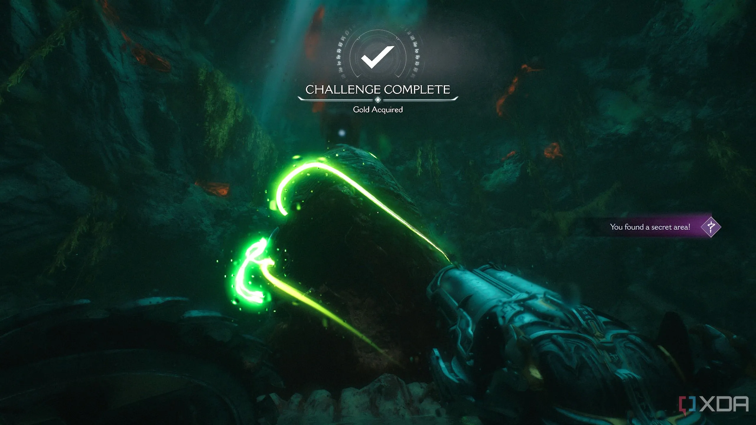 Khu vực bí mật 7 được mở khóa cạnh quỷ Tentacle khổng lồ trong Chapter 17 Doom The Dark Ages