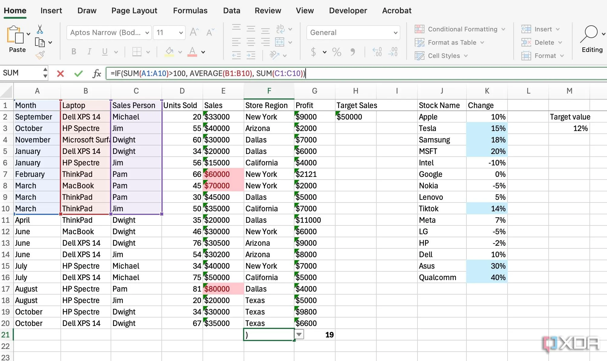 Kỹ thuật chia nhỏ và kiểm tra công thức Excel phức tạp từng bước