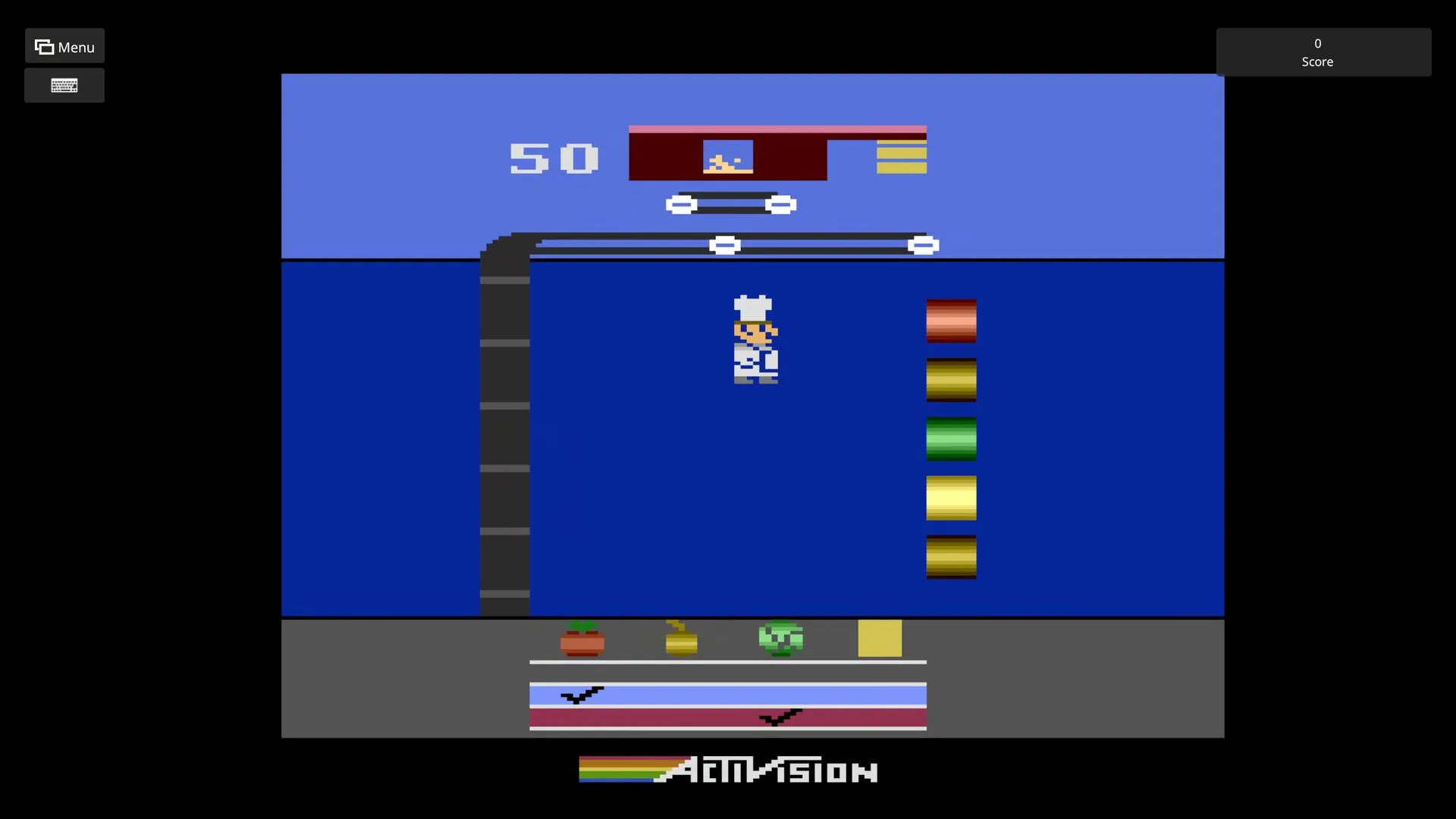 Logo Activision xuất hiện trên màn hình nền của dịch vụ Retro Classics trong Xbox Game Pass