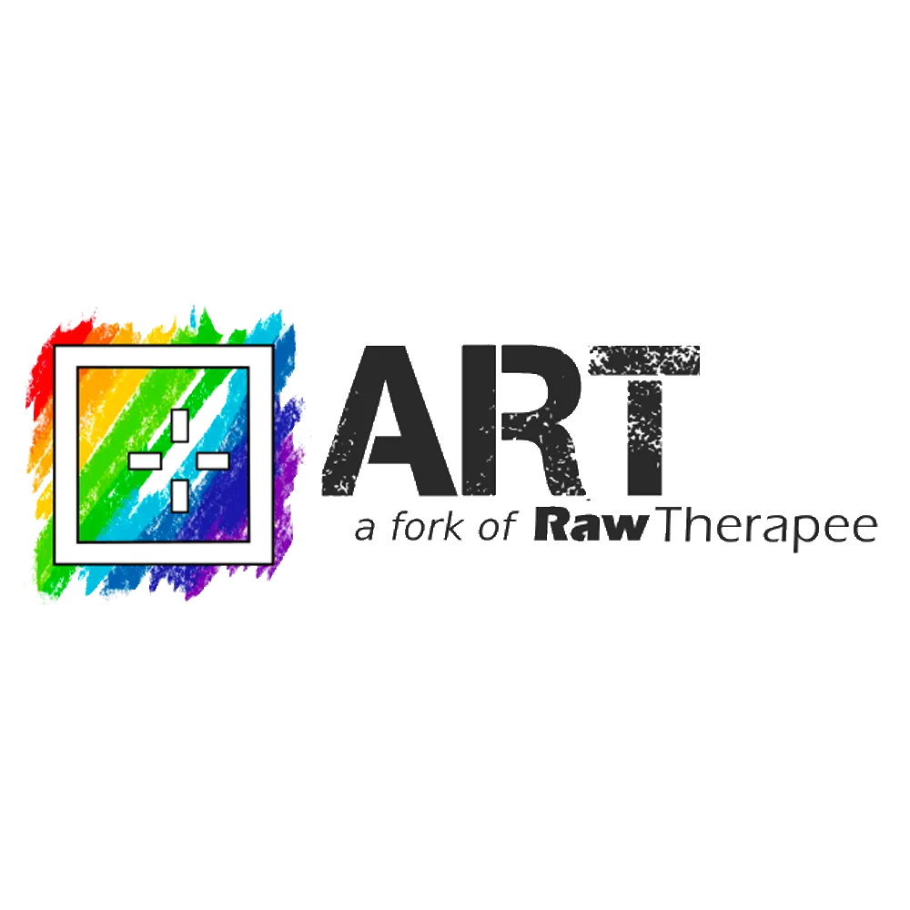 Logo ART, biểu tượng của một nhánh phát triển từ Raw Therapee