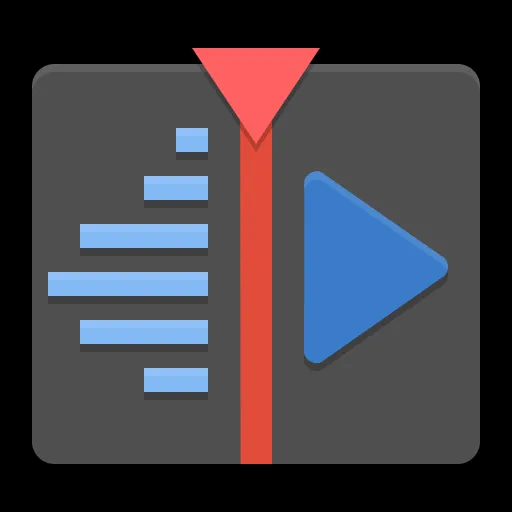 Logo chính thức của phần mềm biên tập video Kdenlive