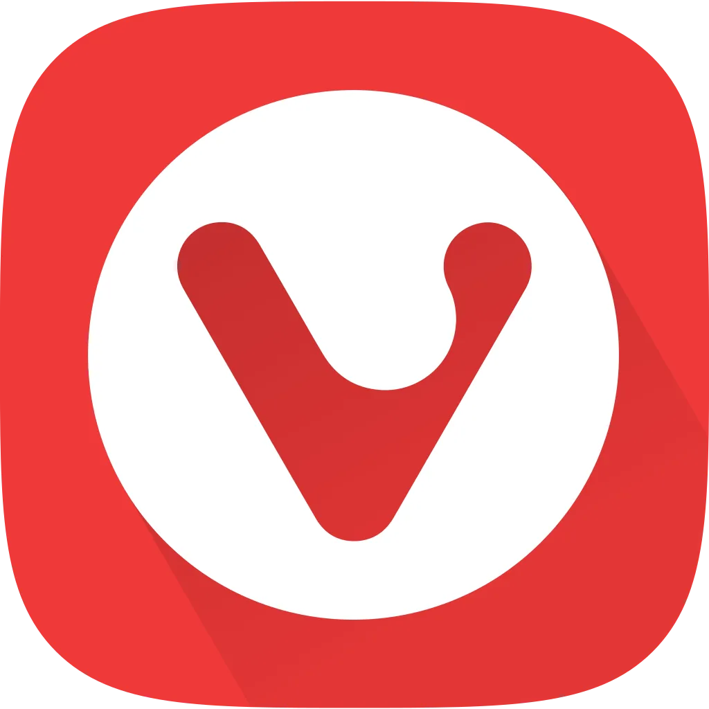 Logo chính thức của trình duyệt Vivaldi