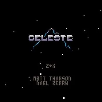 Logo của game Celeste Classic, minh họa đồ họa pixel cổ điển của phiên bản game phiêu lưu nền tảng