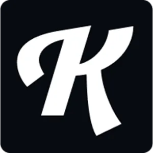 Logo của Kittl, nền tảng thiết kế trực tuyến mạnh mẽ cho tiếp thị và thời trang.
