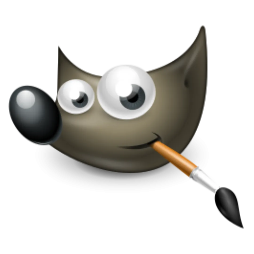 Logo GIMP hiển thị hình ảnh linh vật Wilber