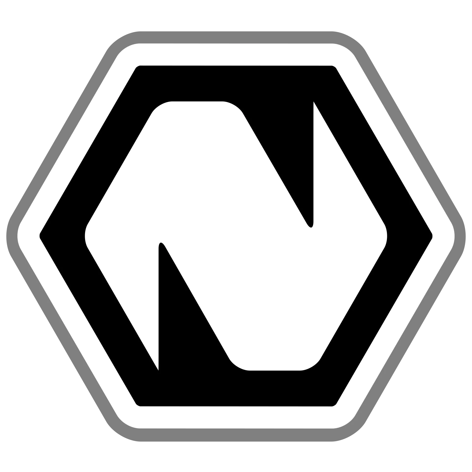 Logo Natron với thiết kế 3D hiện đại