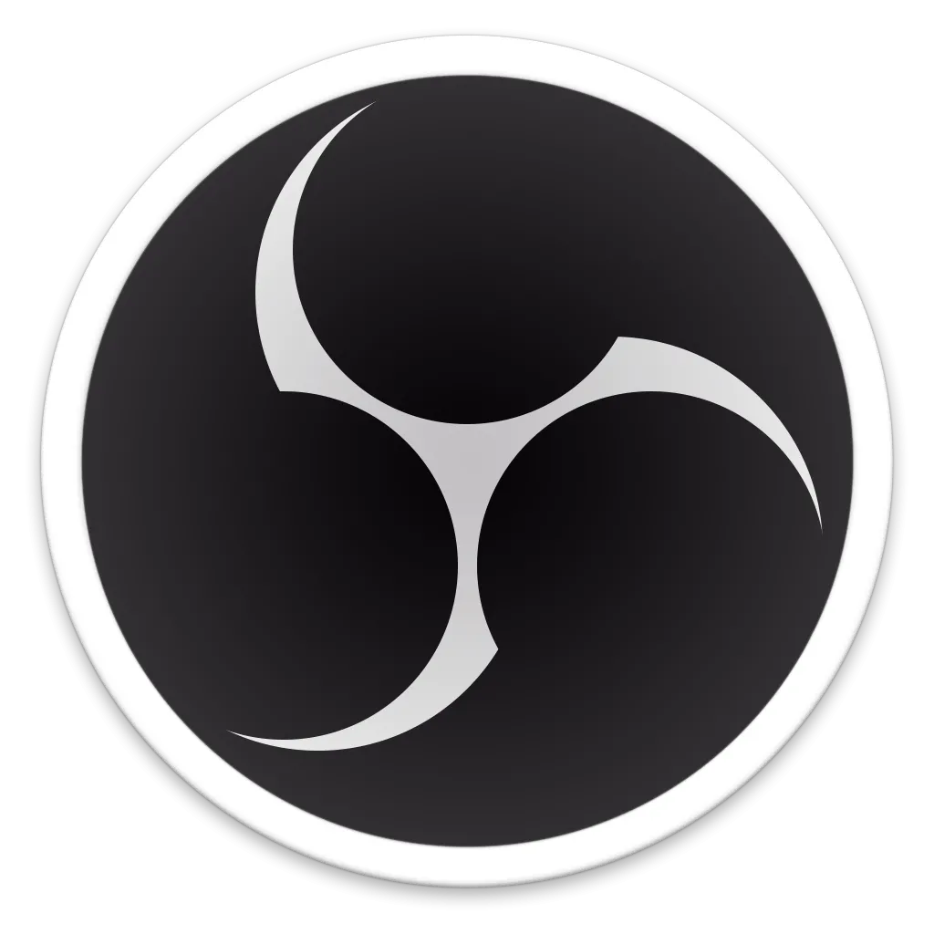 Logo phần mềm OBS Studio