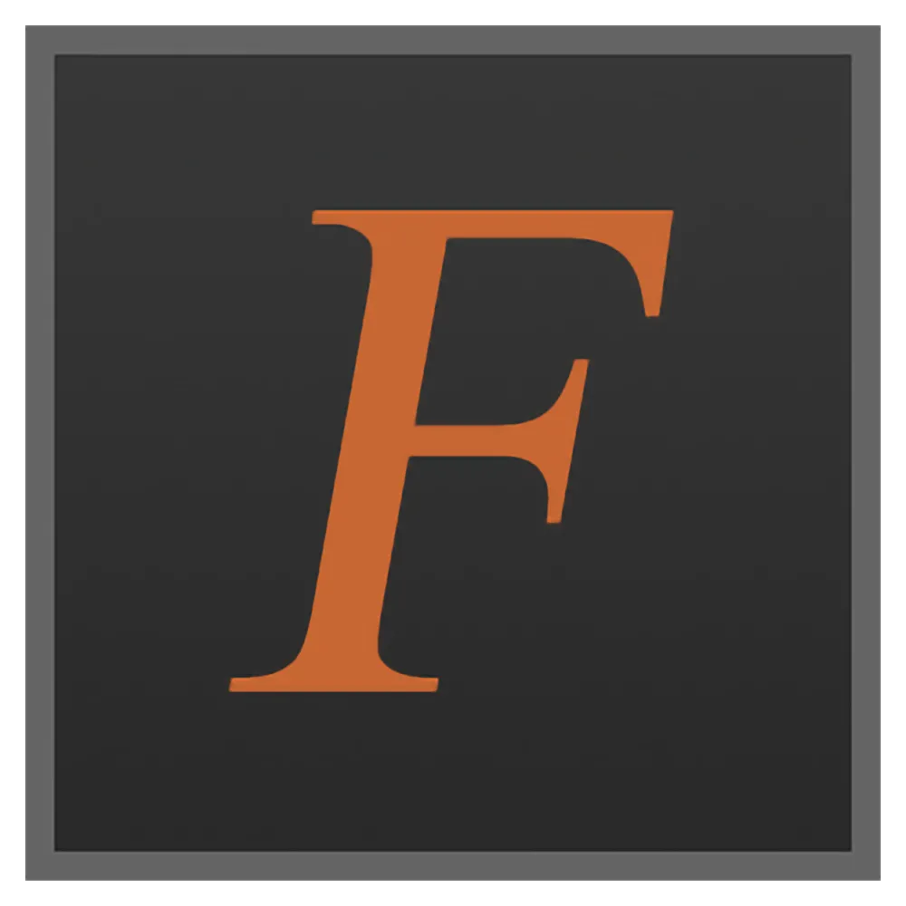 Logo phần mềm quản lý font NexusFont của xiles