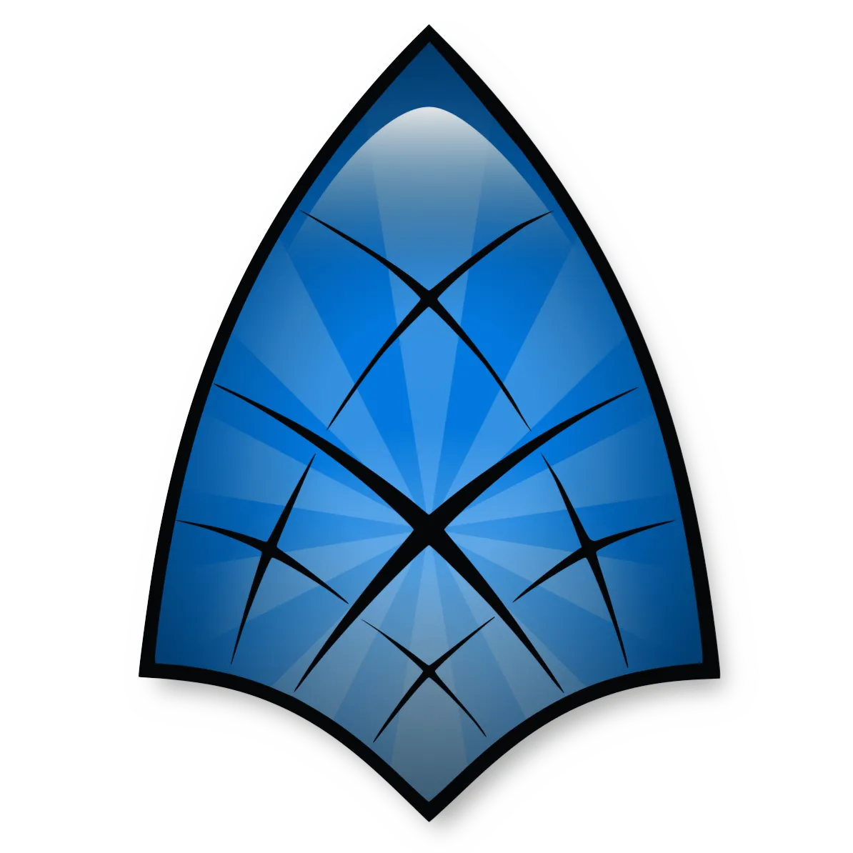 Logo Synfig Studio với biểu tượng chữ S cách điệu và dòng chữ &quot;Synfig&quot;