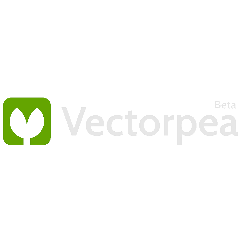 Logo Vectorpea Beta - ứng dụng thiết kế vector trực tuyến