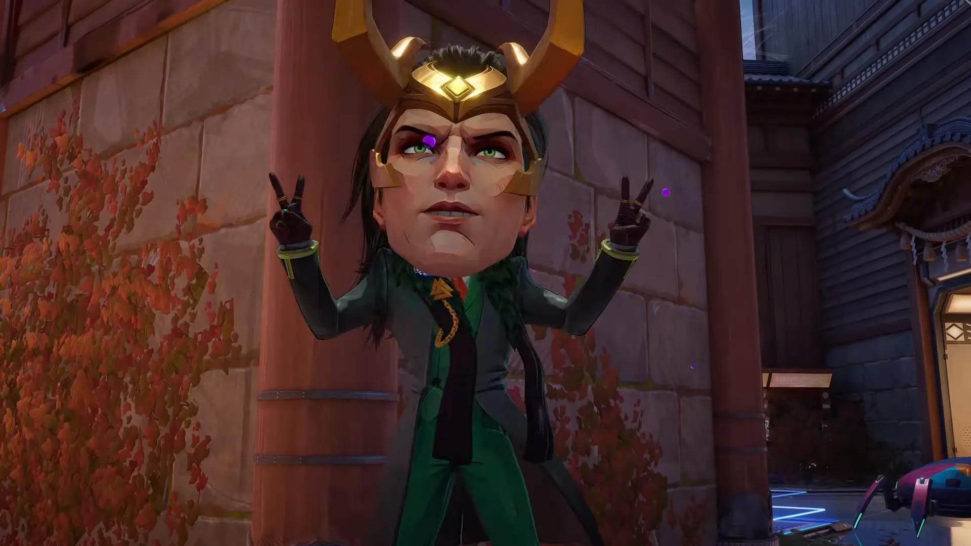 Loki trong chế độ Giant-Size Brain Blast của Marvel Rivals