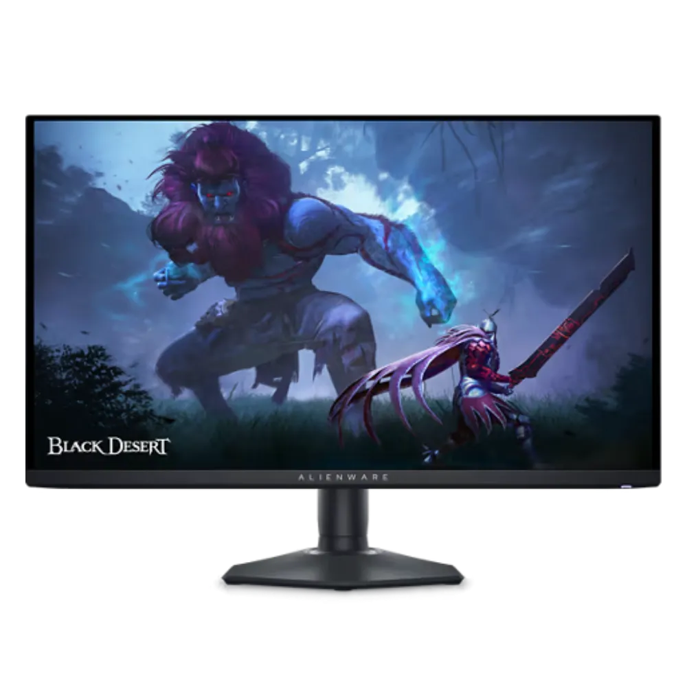 Màn hình Alienware QD-OLED AW2725DF trên bàn làm việc