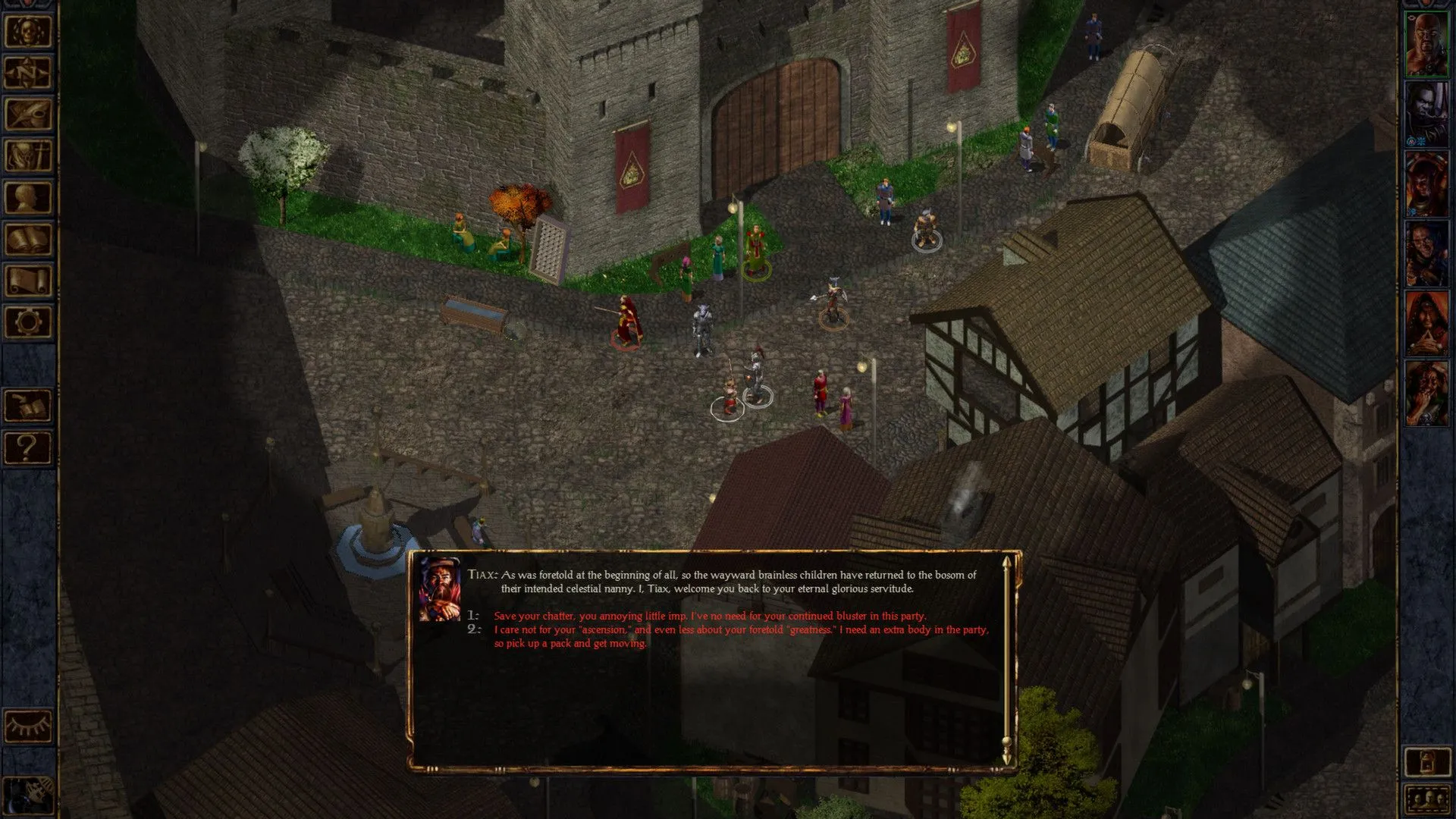 Màn hình cửa hàng của Baldur's Gate Enhanced Edition, game nhập vai cổ điển nay có trên Xbox Game Pass