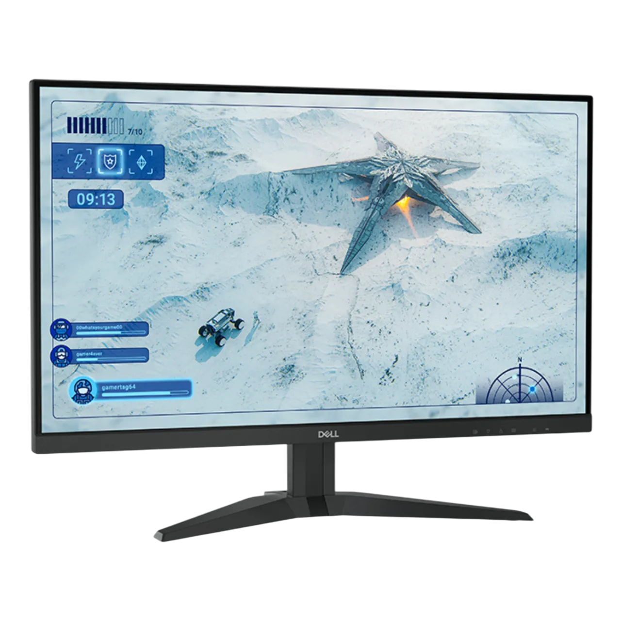 Màn hình gaming Dell G2725D với thiết kế hiện đại, viền mỏng