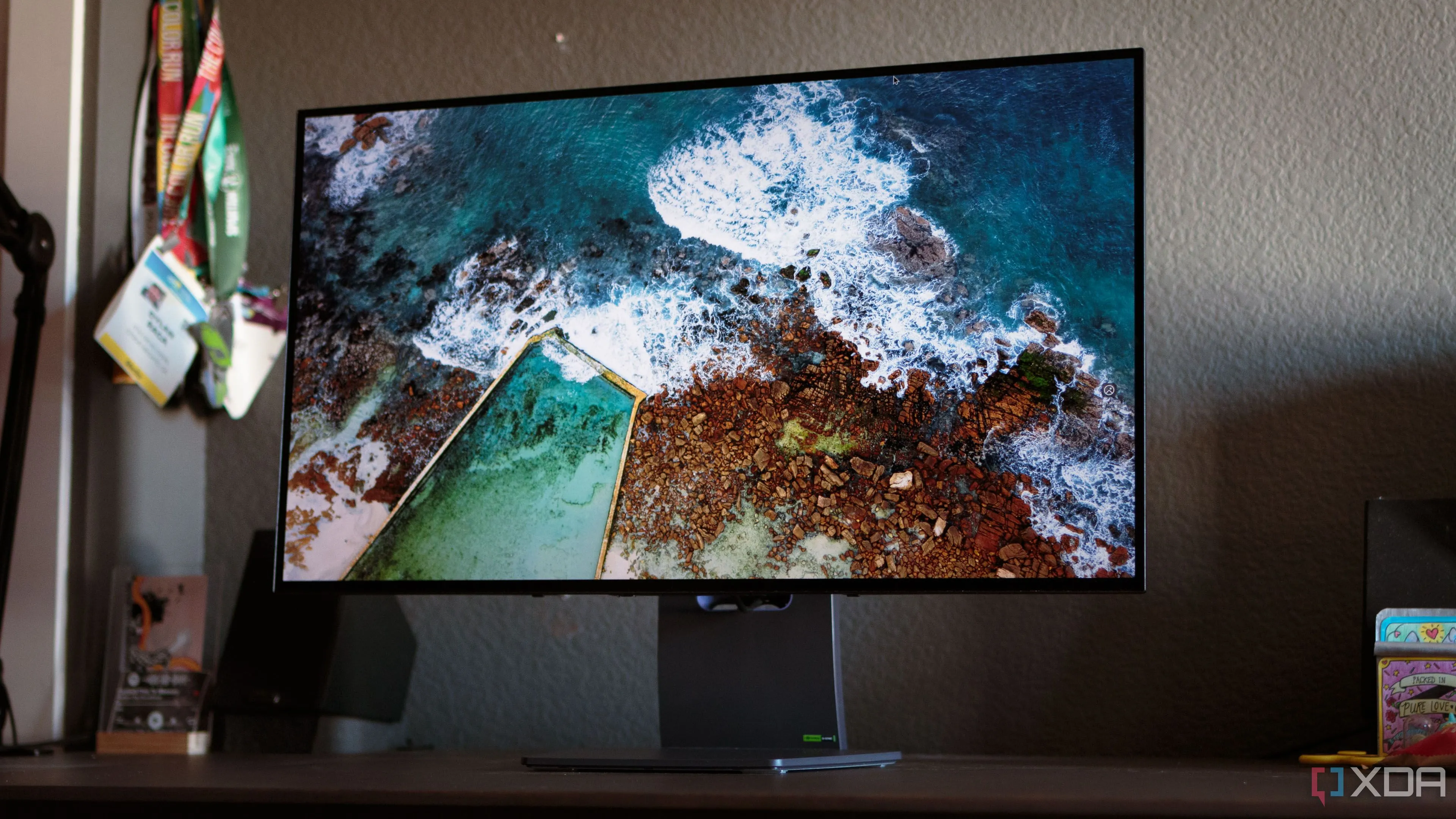 Màn hình LG UltraGear 32GS95UE hiển thị hình ảnh sống động, tối ưu cho game 4K và DLSS