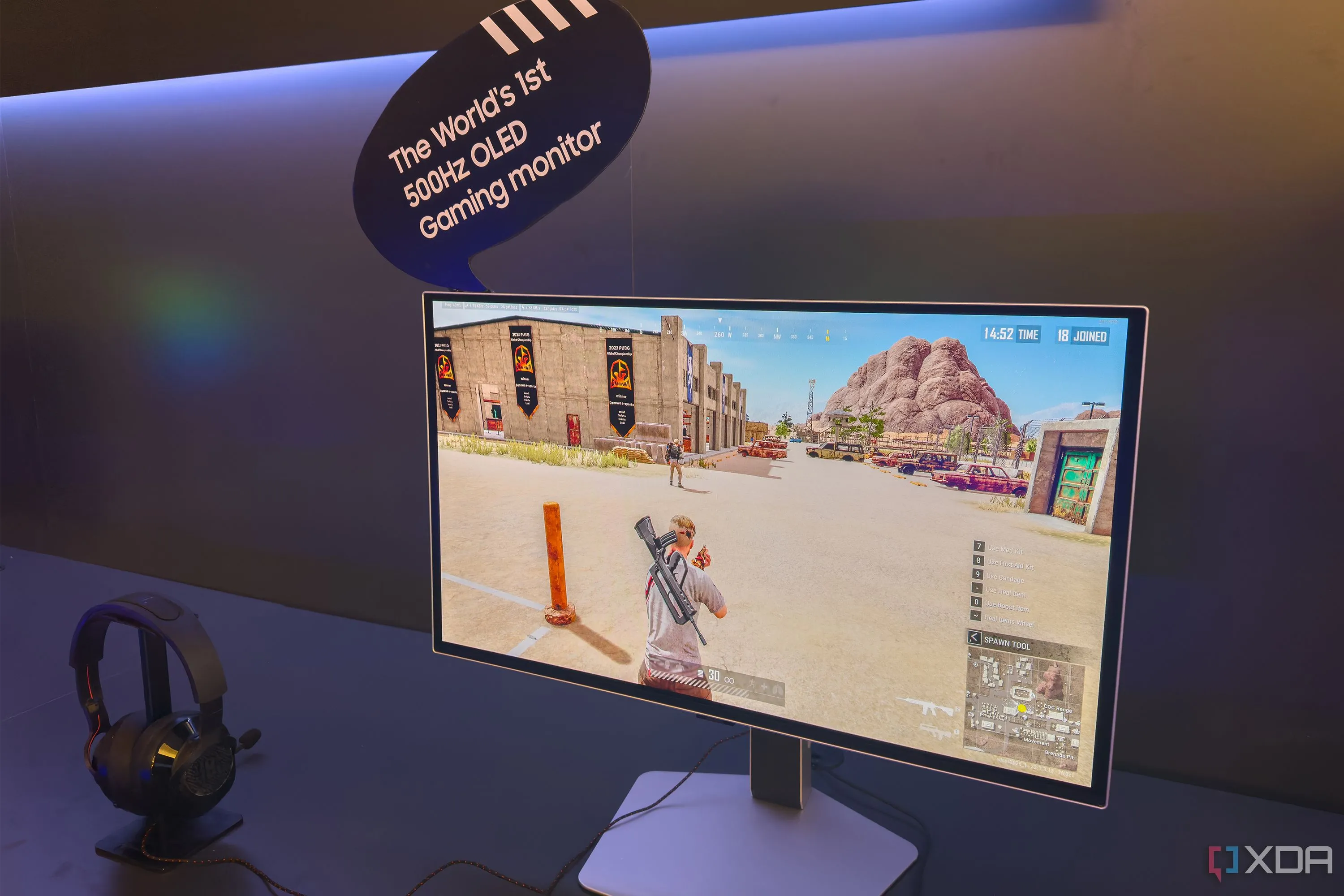 Màn hình Samsung Odyssey OLED G6 tần số quét 500Hz tại CES 2025