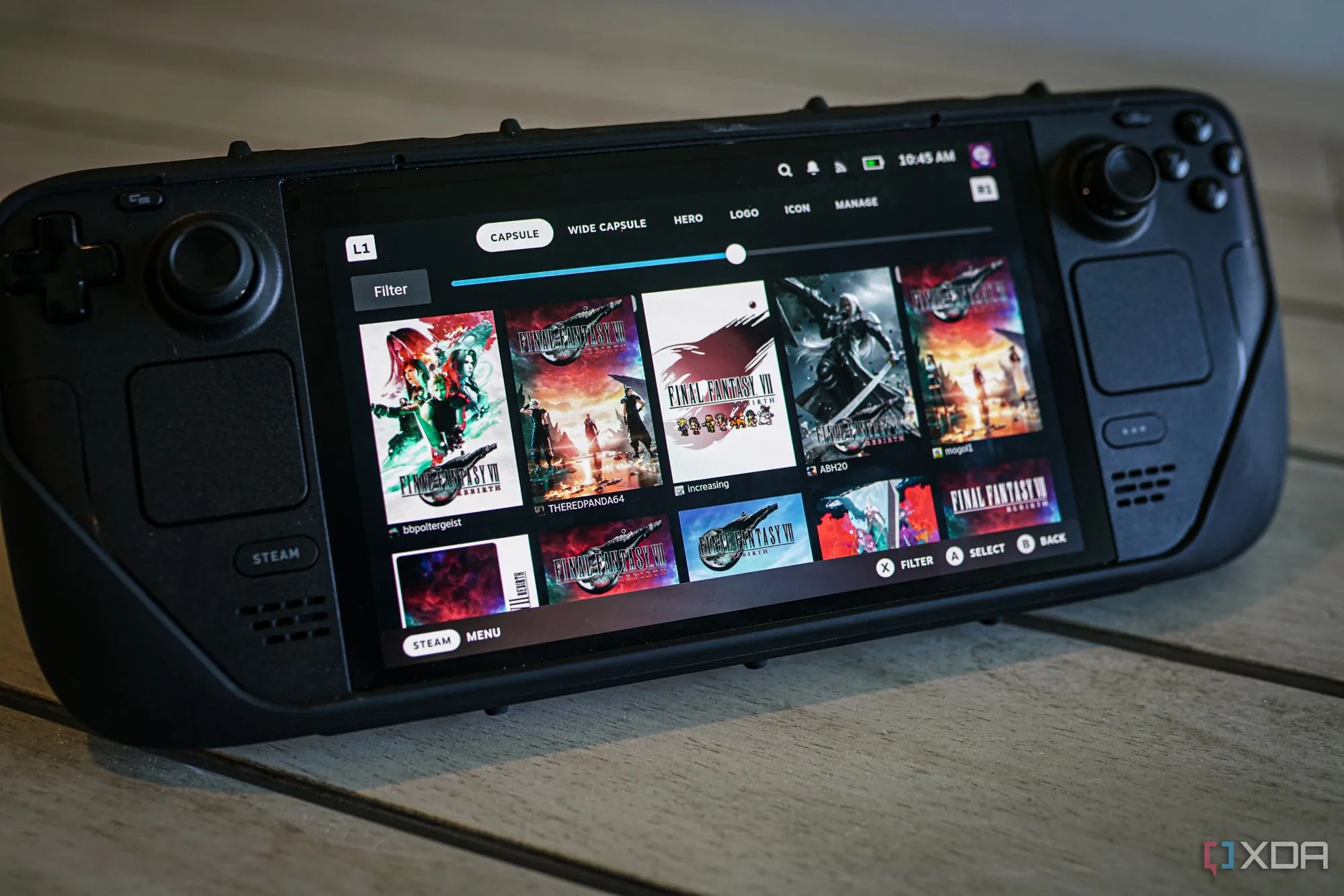Máy chơi game cầm tay Steam Deck, đại diện cho xu hướng PC handheld ngày càng phổ biến