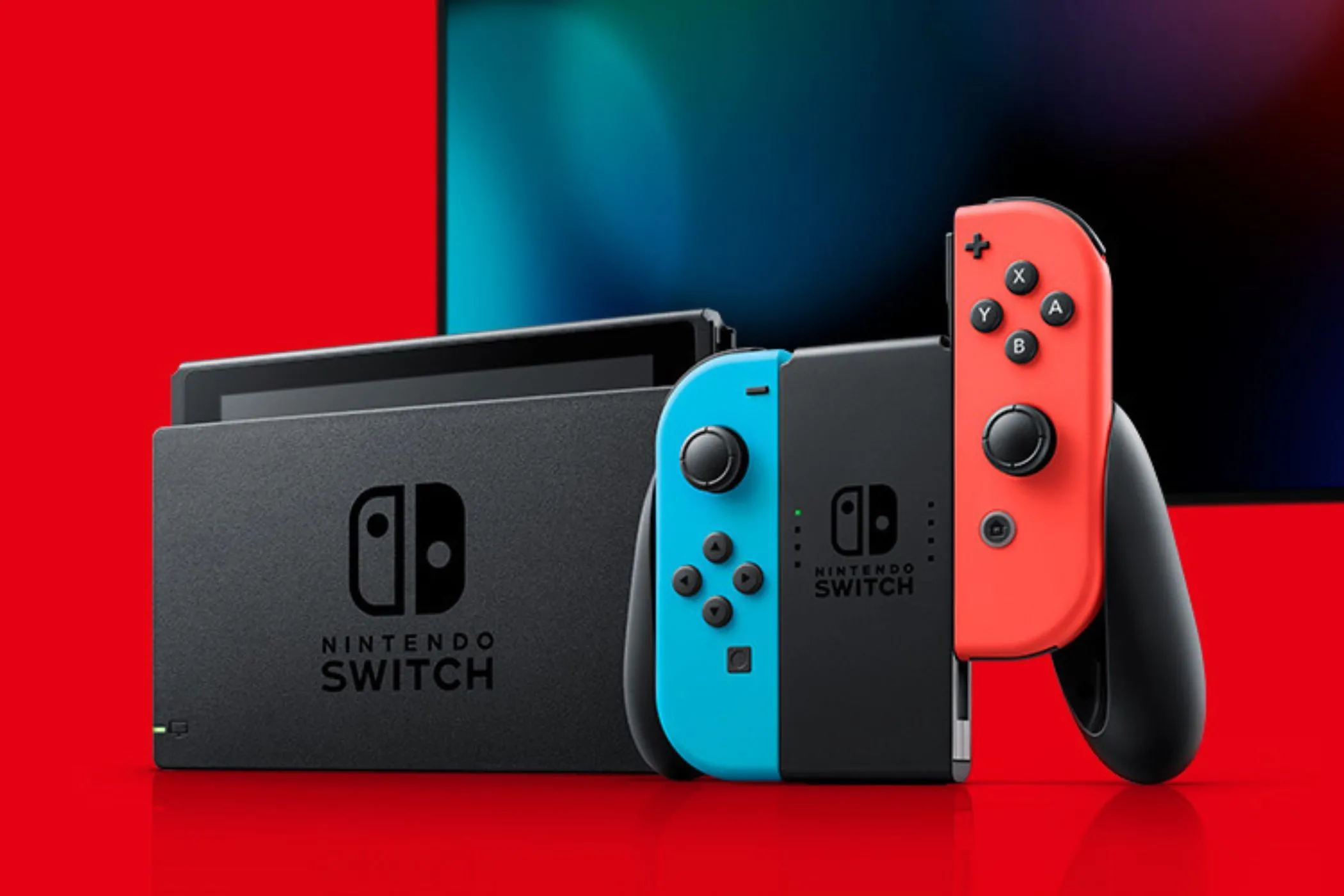 Máy chơi game Nintendo Switch đang hiển thị trên màn hình TV, thể hiện hệ thống theo dõi game