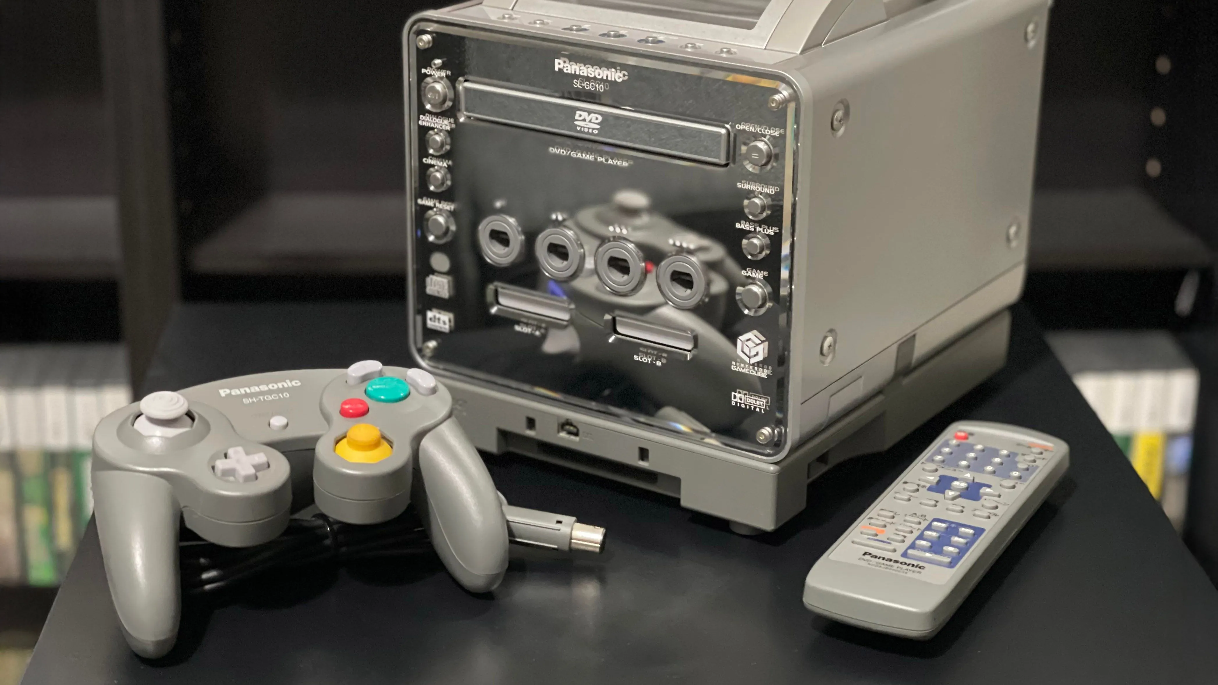 Máy chơi game Panasonic Q Nintendo GameCube độc đáo, một biến thể của console kinh điển, có thể xuất hiện trên NSO.