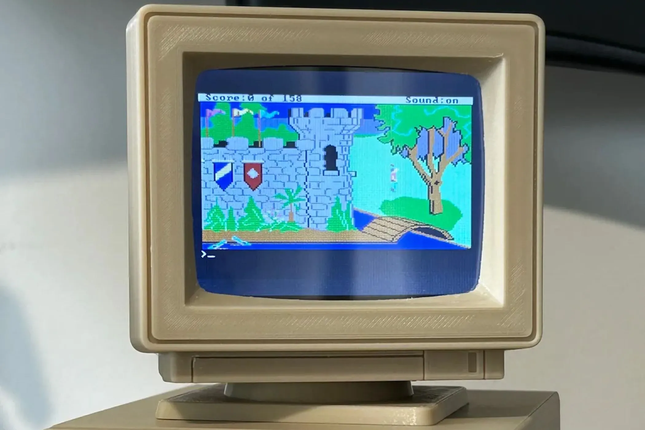 Máy tính chơi game retro Raspberry Pi đang chạy game King