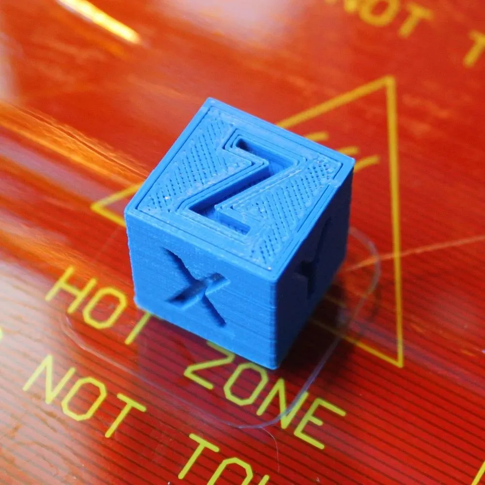 Mô hình test Cube XYZ giúp hiệu chỉnh độ chính xác kích thước máy in 3D