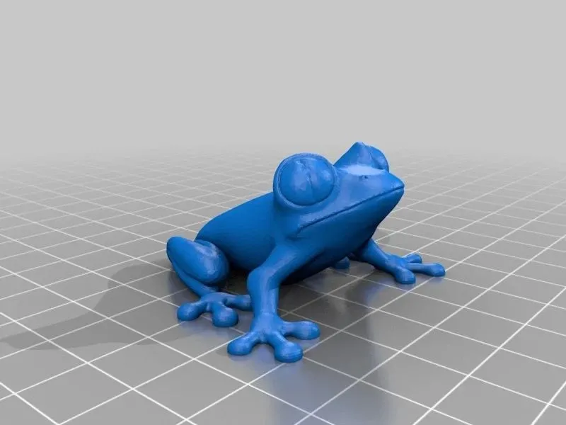 Mô hình Tree Frog đánh giá khả năng in cong và phần nhô ra (overhang) của máy in 3D