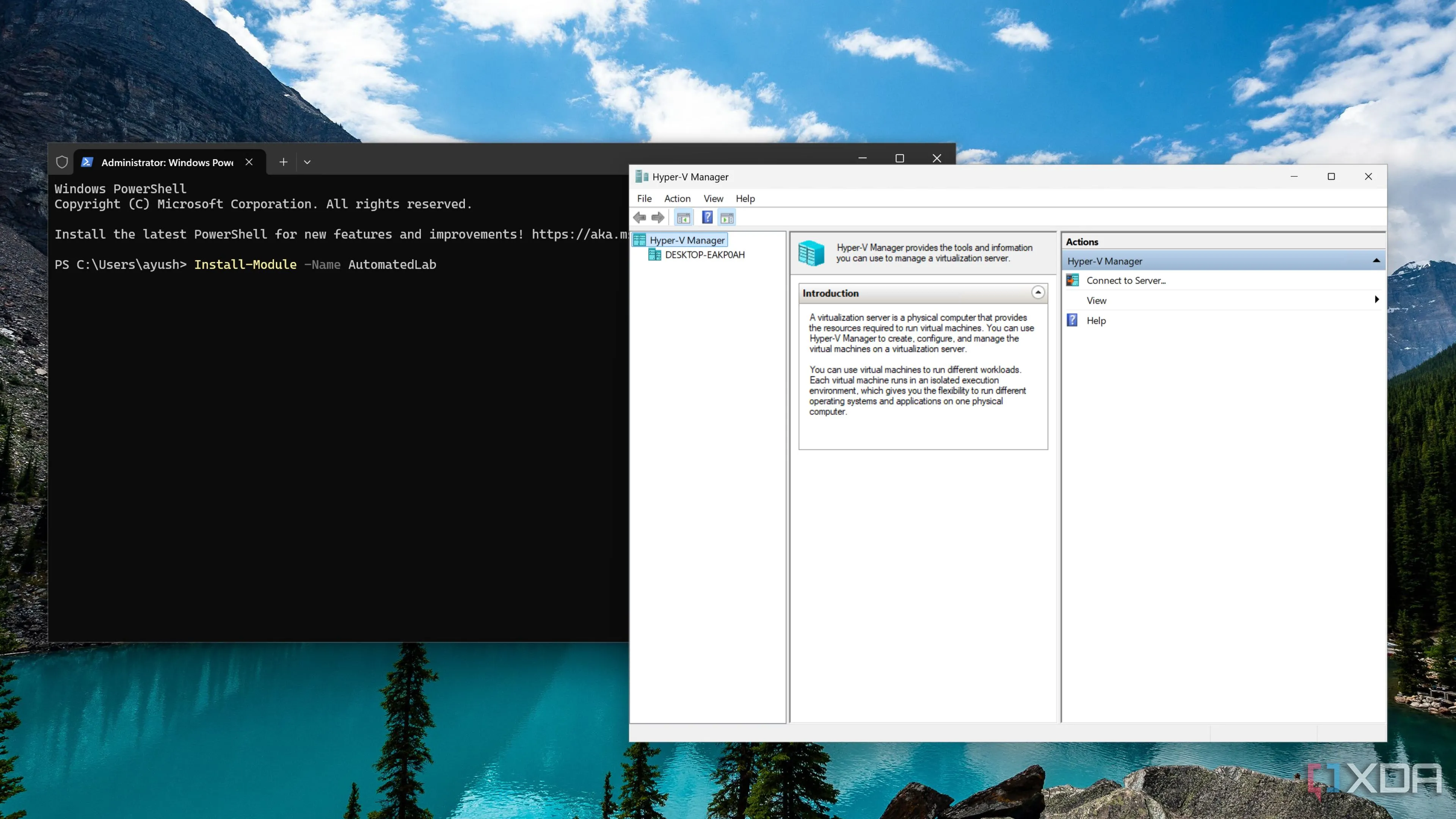Module AutomatedLab tự động hóa thiết lập môi trường Hyper-V