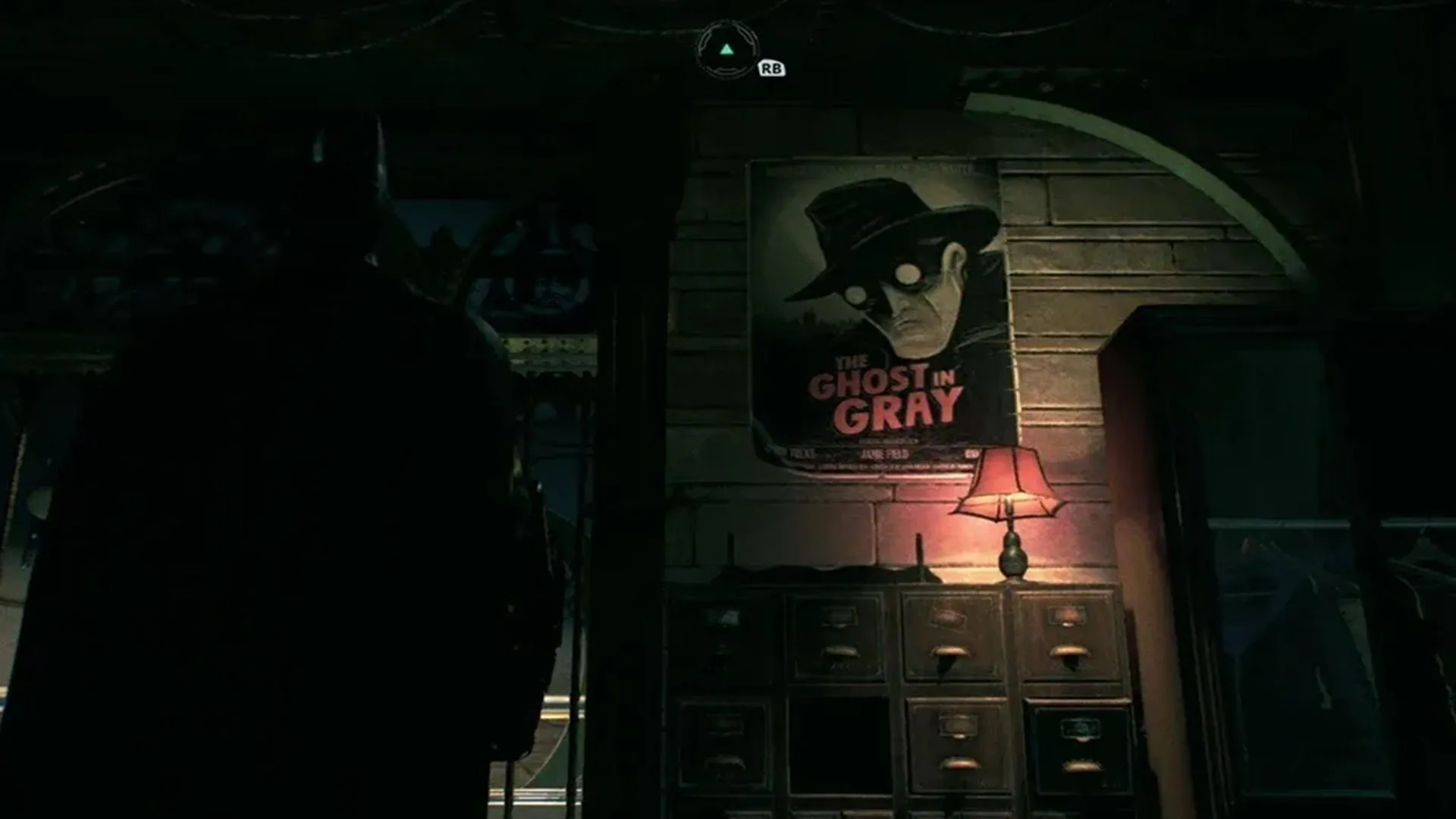 Một ảnh chụp màn hình gameplay từ Batman: Arkham Knight