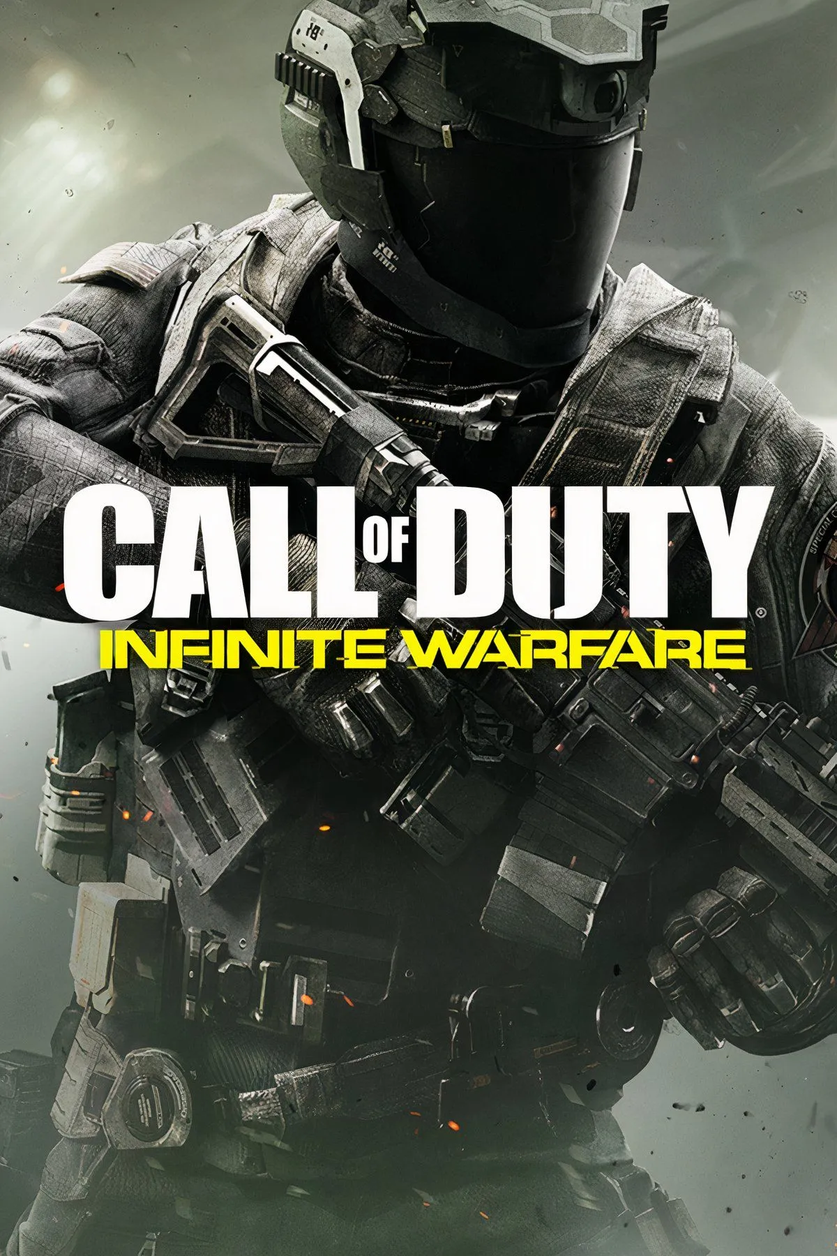 Một cảnh chiến đấu trong Call of Duty: Infinite Warfare với bối cảnh không gian, thể hiện sự khác biệt ban đầu của tựa game.
