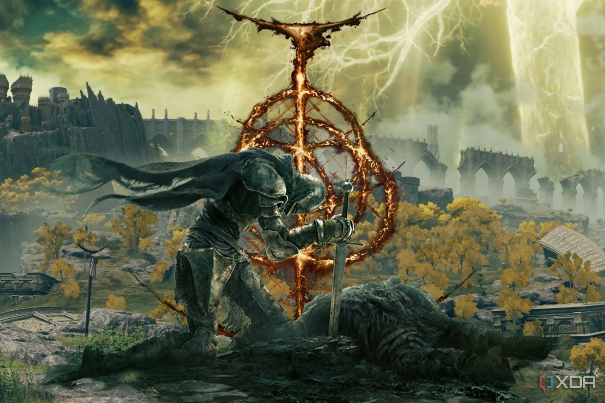 Một cảnh trong Elden Ring, tựa game thế giới mở với cách kể chuyện độc đáo được Neil Druckmann ngưỡng mộ