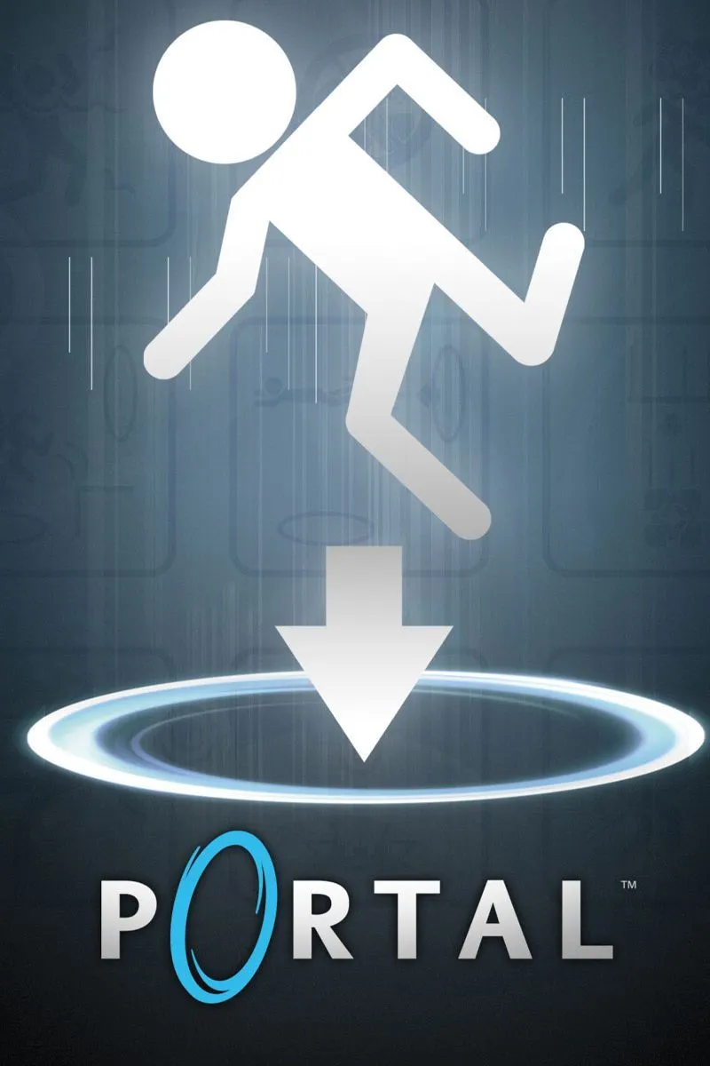 Một cảnh trong game Portal với đồ họa được nâng cấp nhờ công nghệ RTX, thể hiện hiệu ứng ánh sáng path tracing