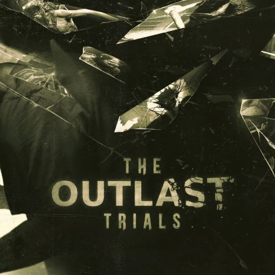 Một nhóm người chơi trong The Outlast Trials đang lẩn trốn trong môi trường tối tăm, thể hiện không khí kinh dị sinh tồn và lối chơi co-op căng thẳng, nơi người chơi phải hợp tác để sống sót.