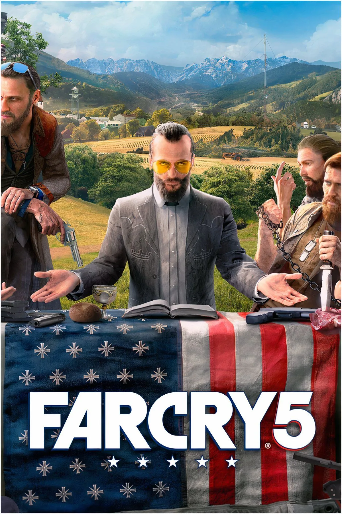 Nhân vật chính bị bắt cóc bởi giáo phái Eden's Gate trong Far Cry 5