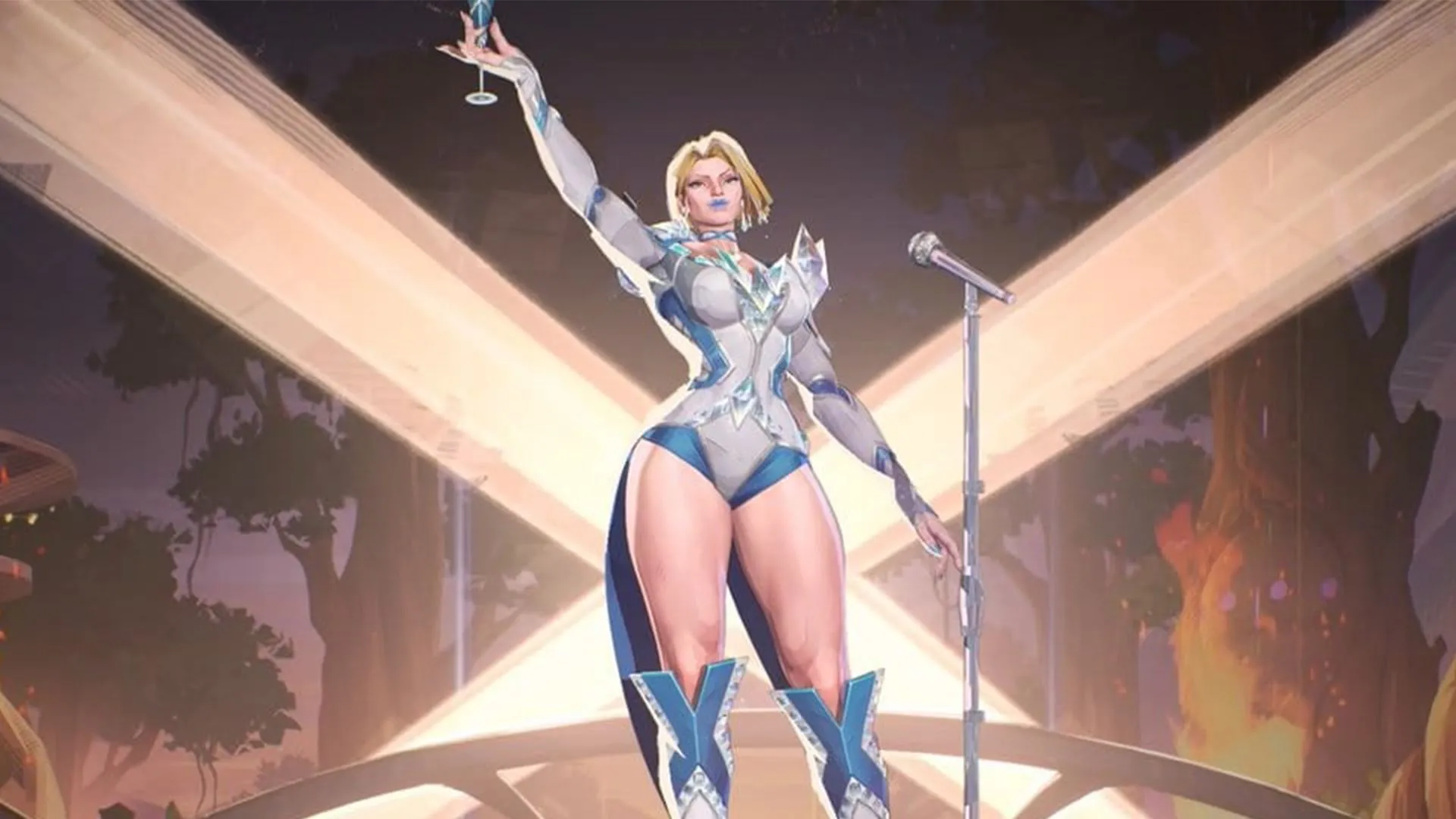 Nhân vật Emma Frost trong Marvel Rivals, một ví dụ về dàn tướng đa dạng
