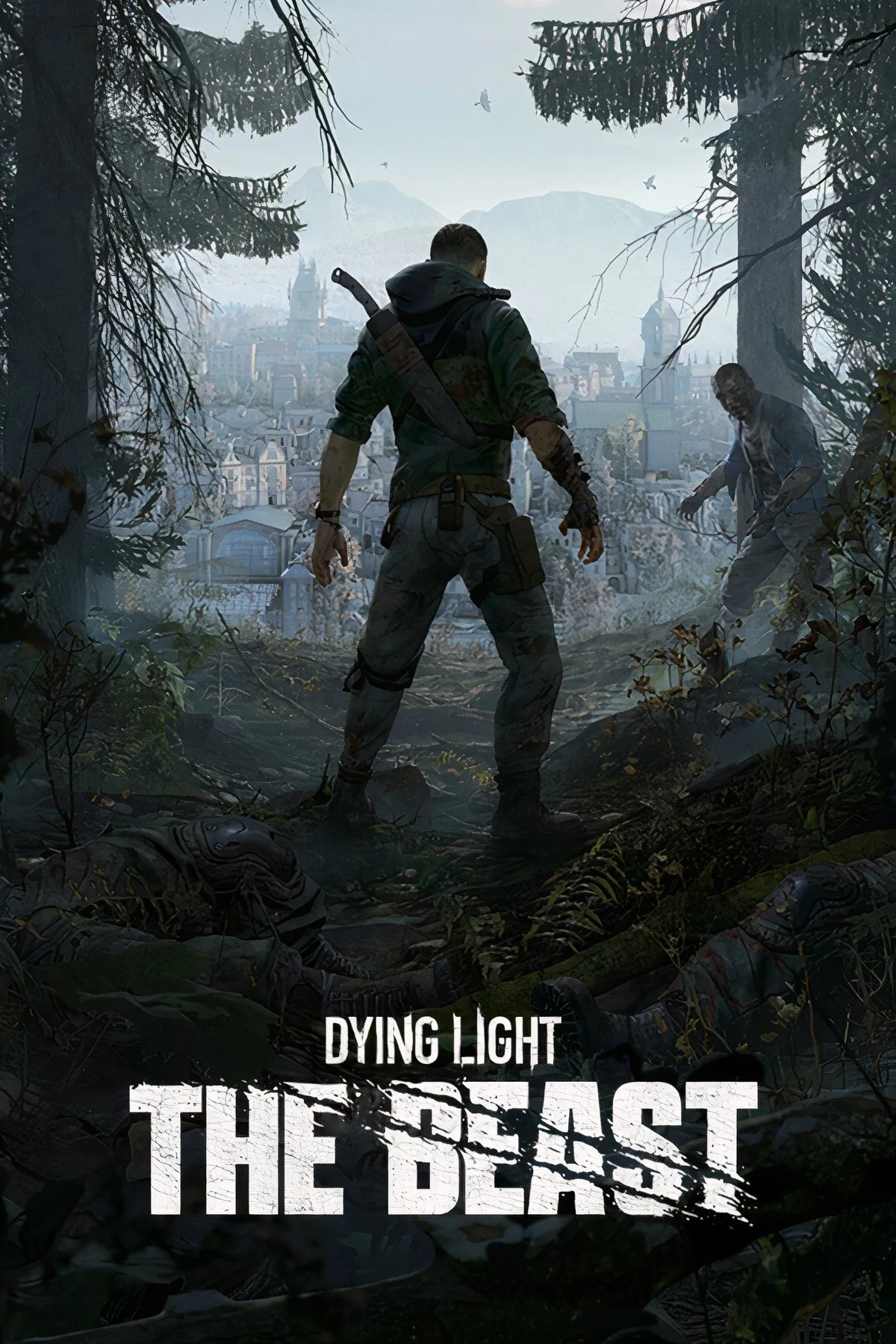 Nhân vật Kyle Crane sử dụng sức mạnh mới của mình trong Dying Light: The Beast, kết hợp parkour và chiến đấu.