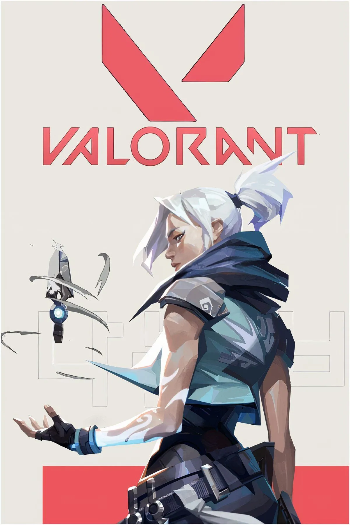 Nhân vật nữ đặc vụ Viper trong game bắn súng chiến thuật Valorant của Riot Games