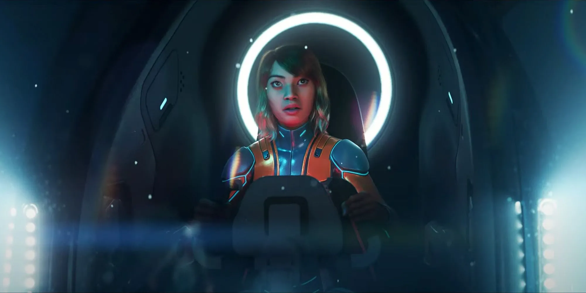 Nhân vật và sinh vật biển ngoài hành tinh tương tác trong môi trường đa dạng của Subnautica 2