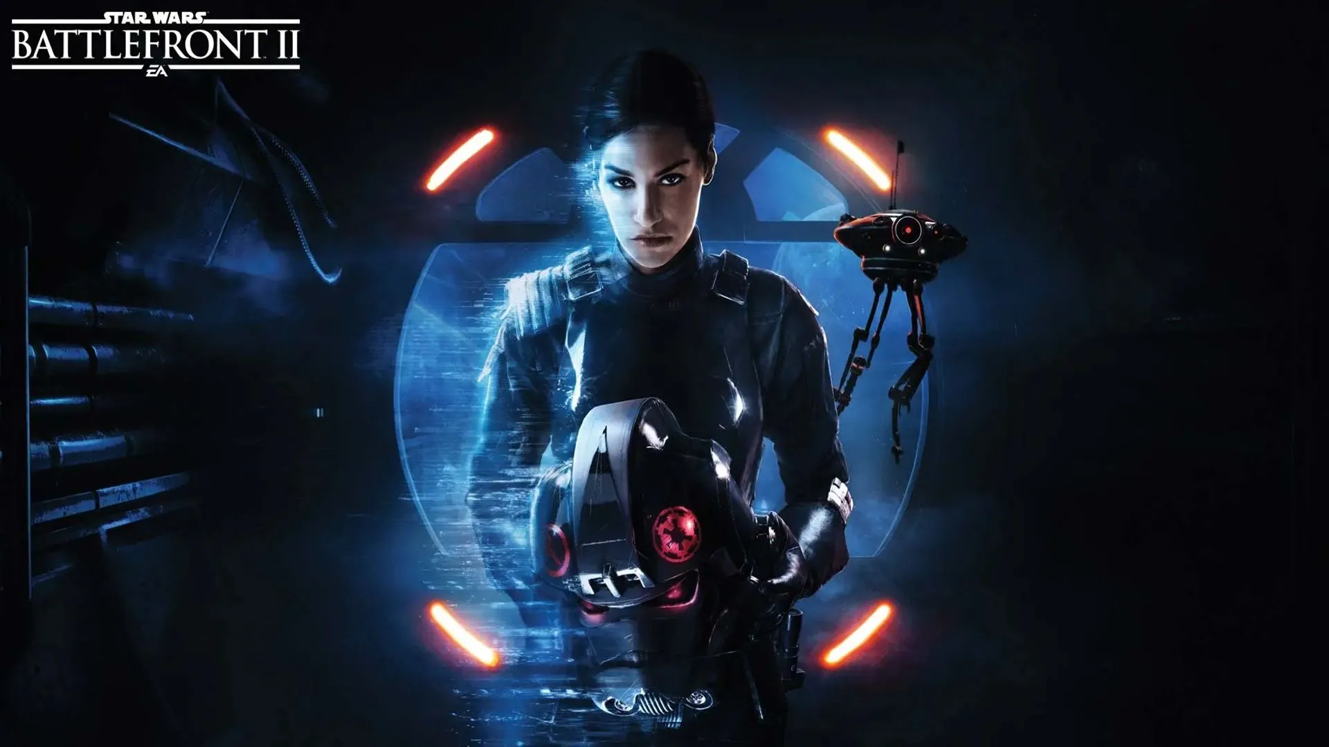 Nữ chỉ huy Iden Versio, nhân vật chính của Star Wars Battlefront II (EA)