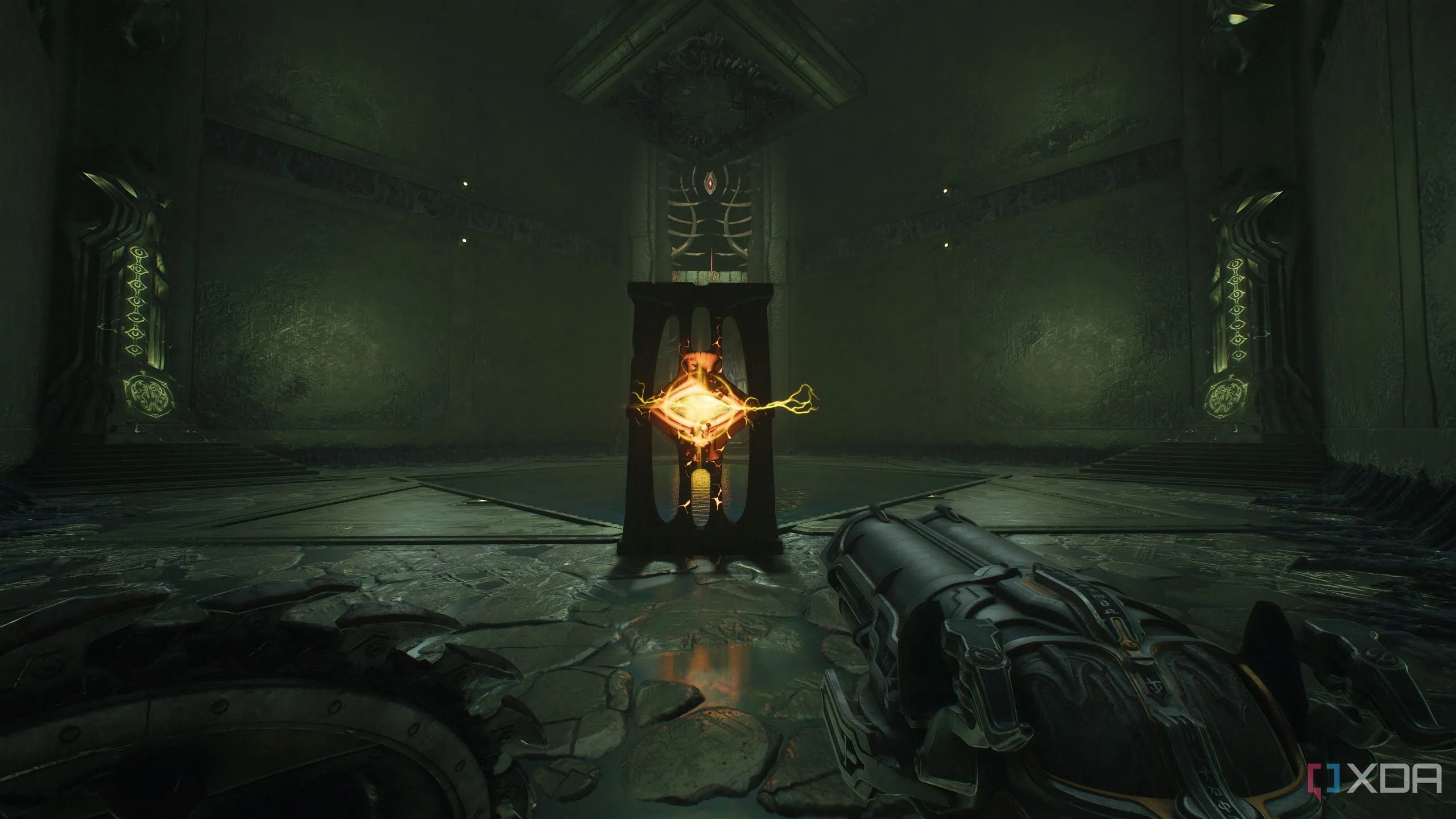 Nút Con Mắt Vũ Trụ trong phòng giải đố Chương 16 Doom The Dark Ages