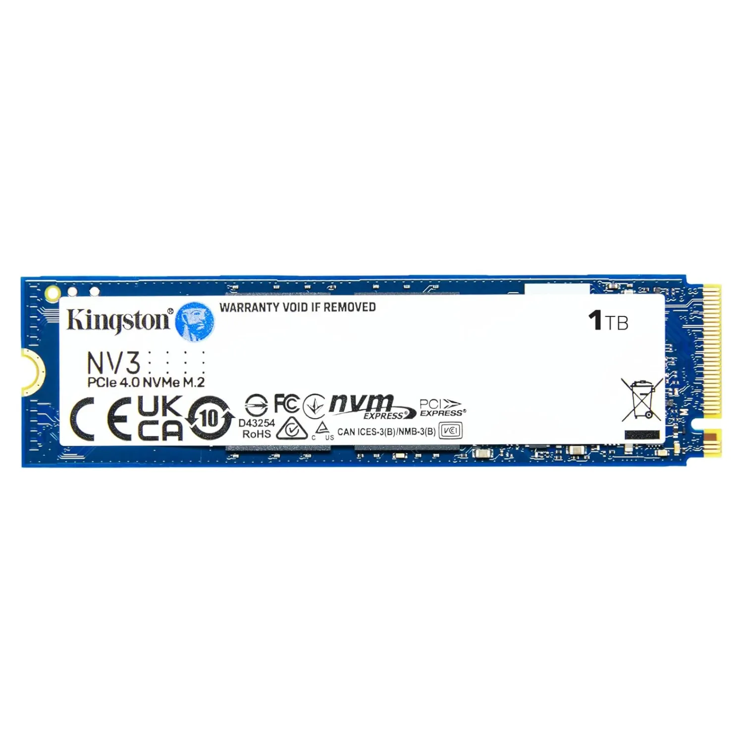Ổ cứng SSD Kingston NV3 1TB M.2 2280 NVMe, tốc độ cao