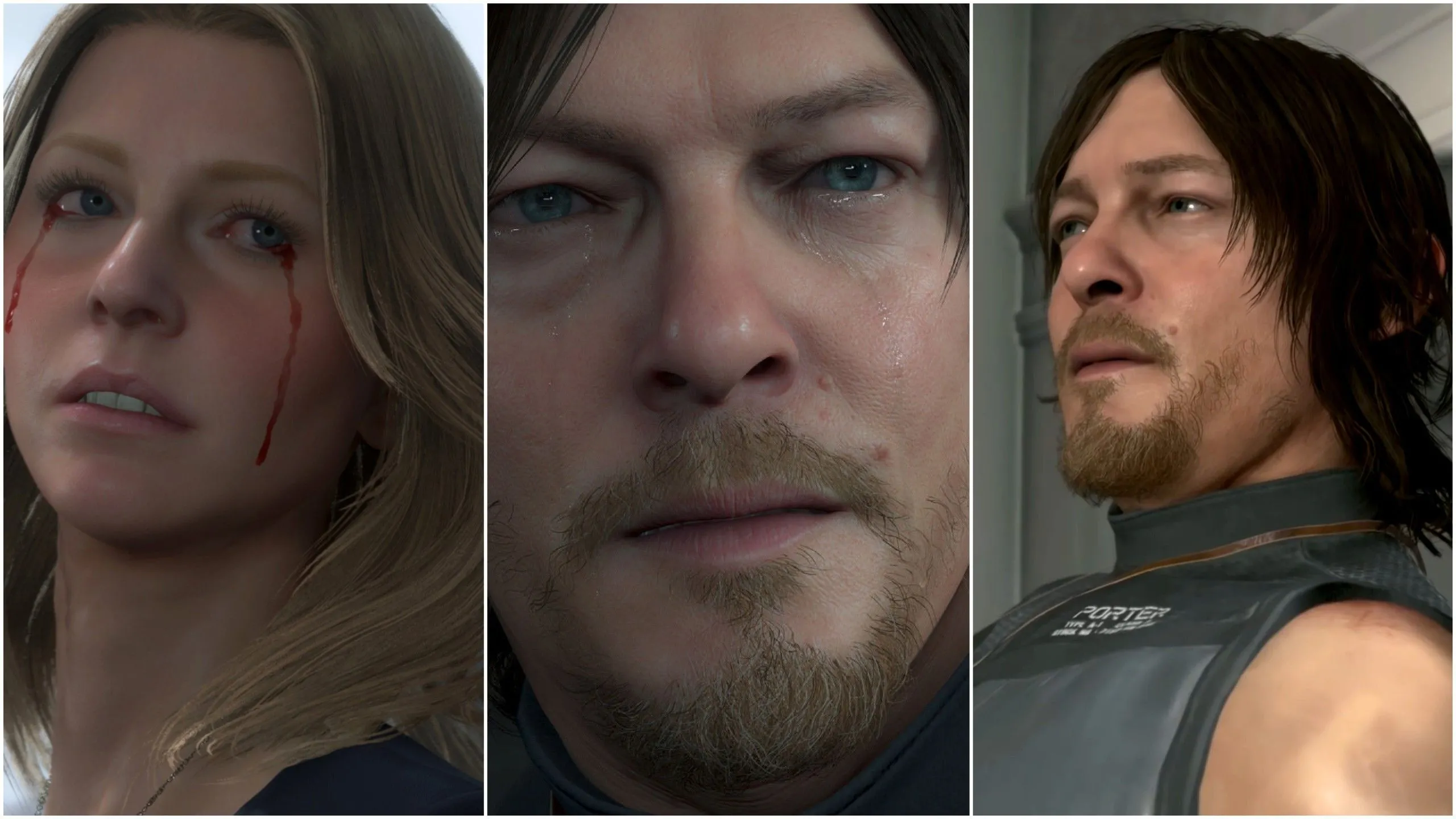 Phân cảnh diễn xuất trong game Death Stranding, minh họa cho tầm quan trọng của lồng tiếng và diễn xuất trong game.