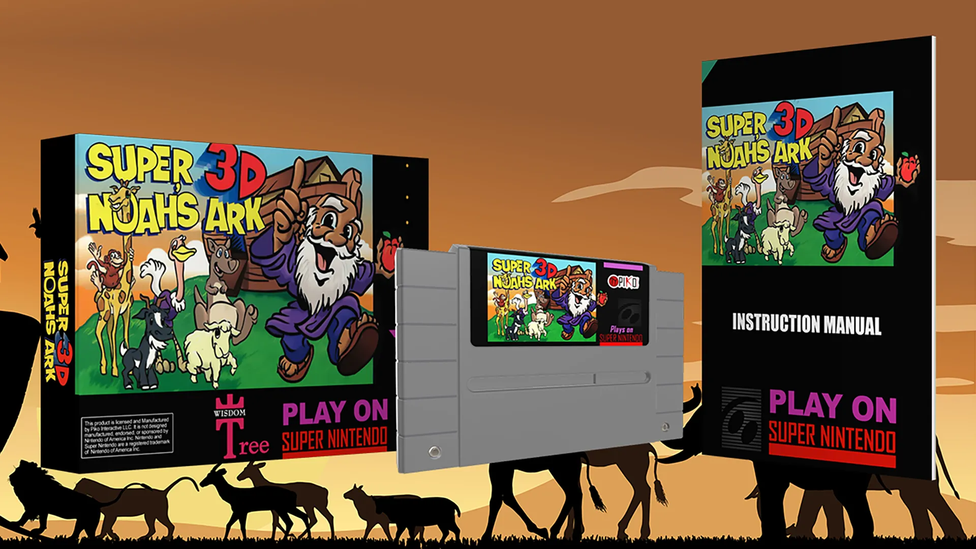 Phiên bản tái phát hành của Super Noah's Ark 3D do Piko Interactive thực hiện, mang game trở lại cộng đồng retro