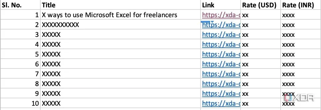 Quản lý kho lưu trữ công việc trên Excel