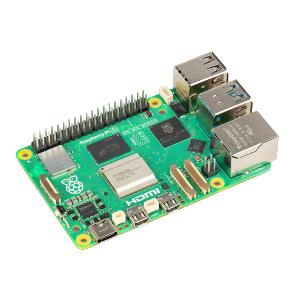 Render của Raspberry Pi 5