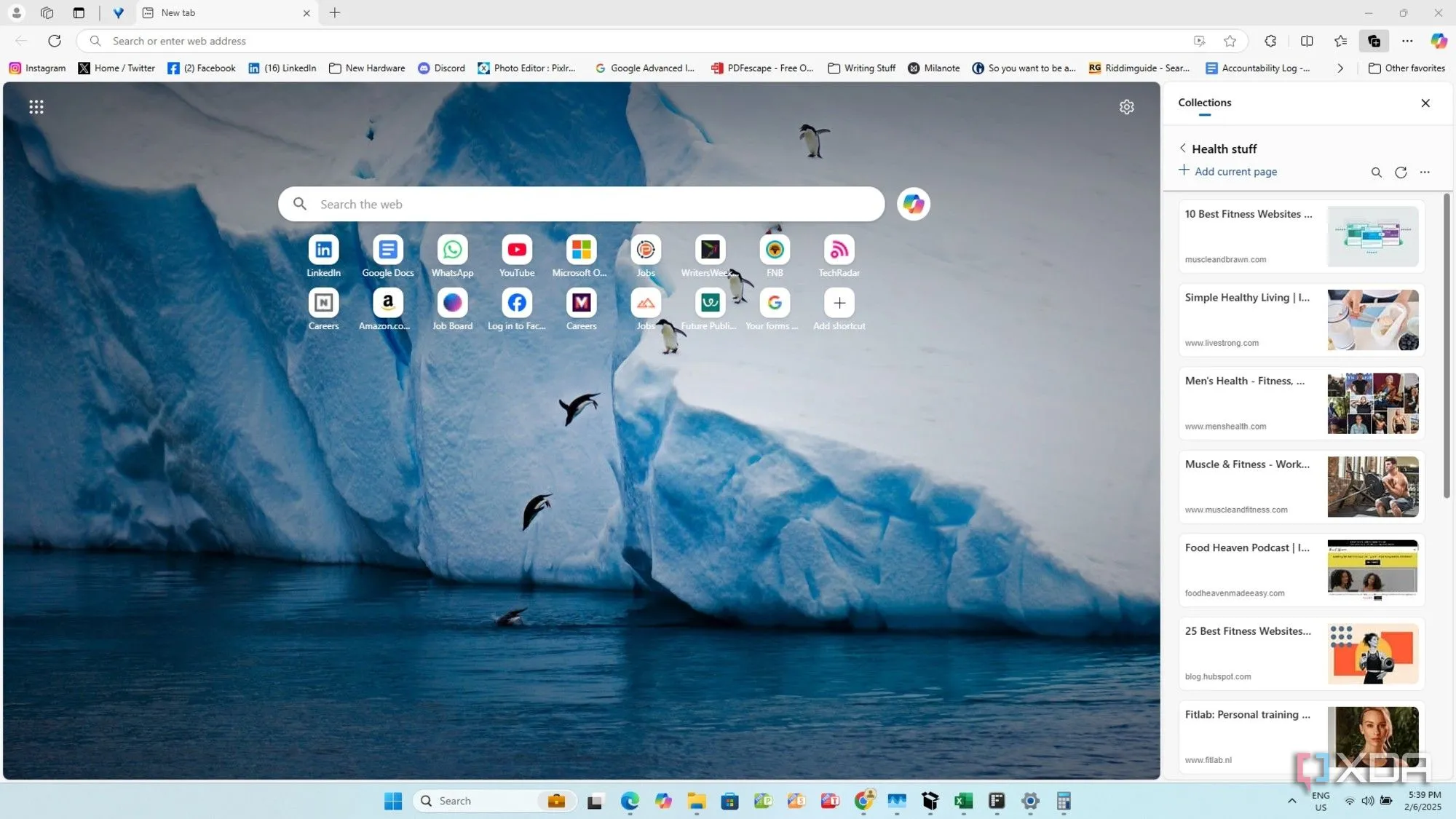 Sắp xếp mục yêu thích vào Bộ sưu tập trong Microsoft Edge