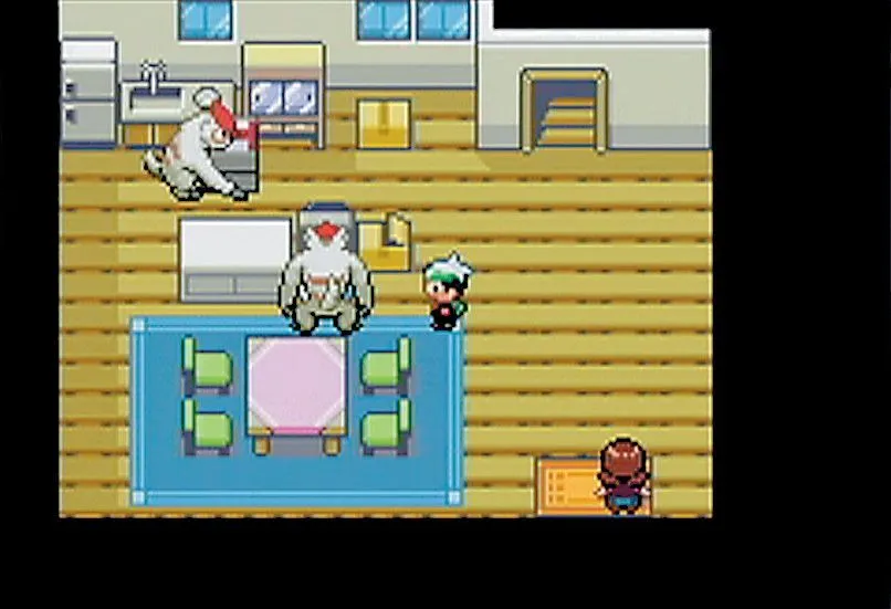 Screenshot gameplay của Pokémon R.O.W.E với đồ họa nâng cấp