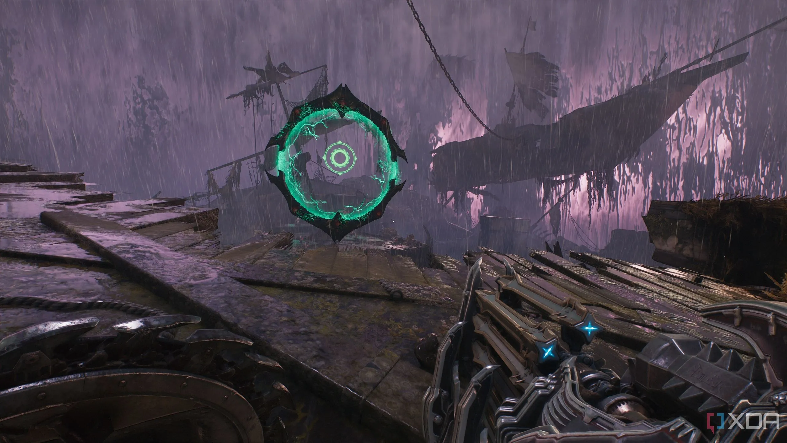 Shield Portal đầu tiên dẫn đến một khu vực chiến đấu mới trong Chapter 17 Doom The Dark Ages