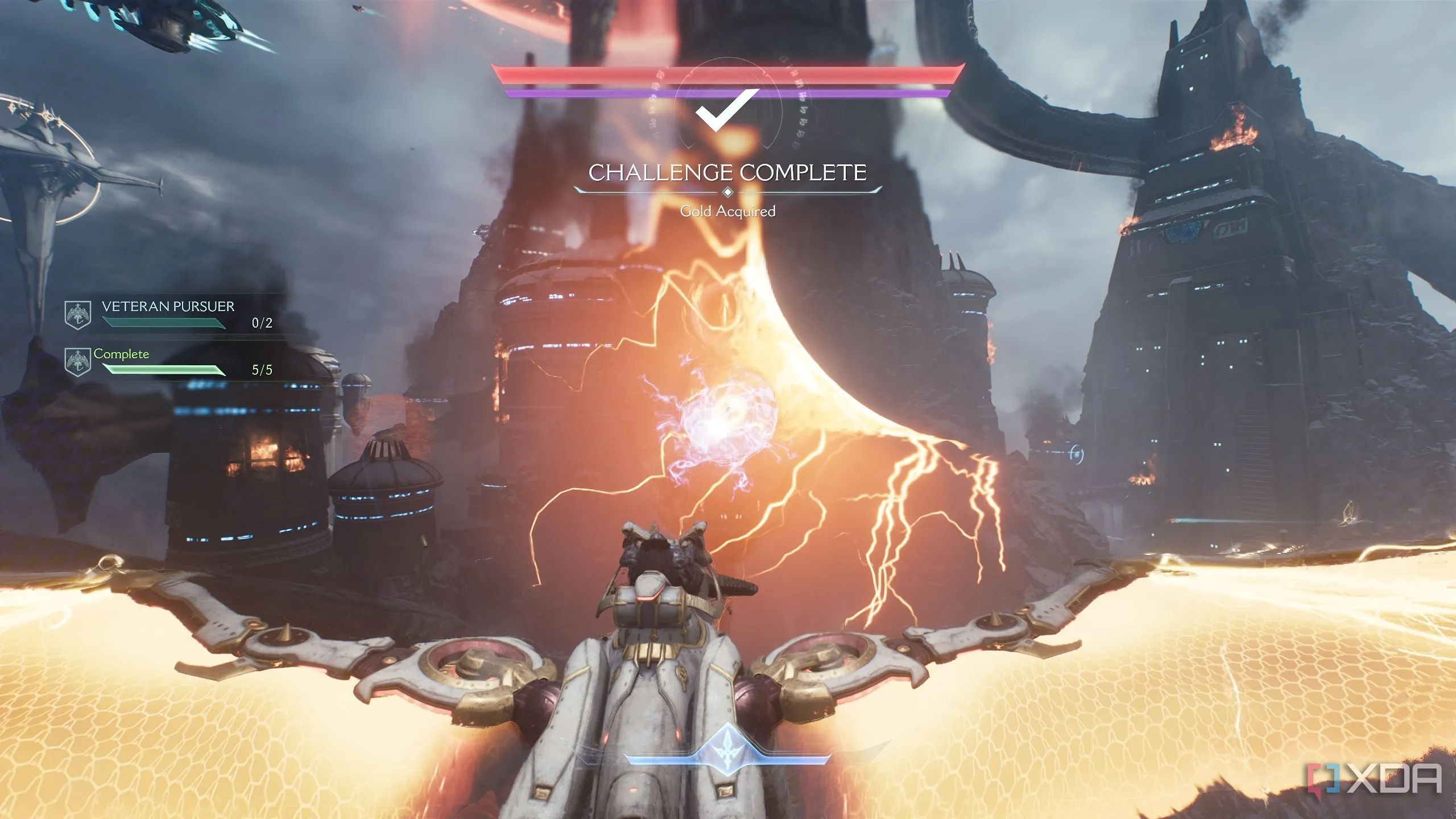 Slayer đang giao chiến với tàu Hell Carrier thứ nhất ở Chapter 13 Doom The Dark Ages.